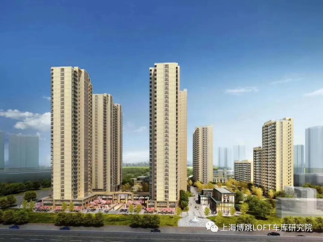 黄石采用了LOFT车库武汉当代集团春风十里项目现已结构封顶！